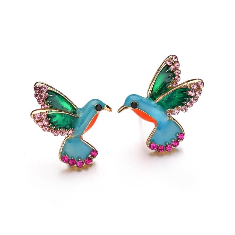 ピアス 青い鳥 ジュエリー 鳥 トリ レディース 女性用 アクセサリー