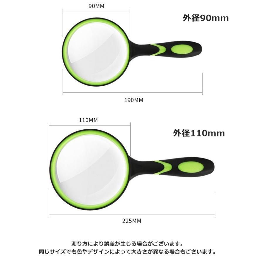 手持ちルーペ 拡大鏡 高倍率 虫眼鏡 ハンドルーぺ 日用品雑貨 シリコン