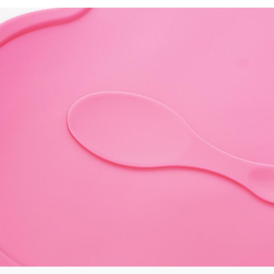 シリコンランチョンマット お食事マット テーブルマット 食べこぼし キャッチ ポケット 子供用 こども用 キッズ ベビー ベビー用 Baby 洗える | plusnao | 17