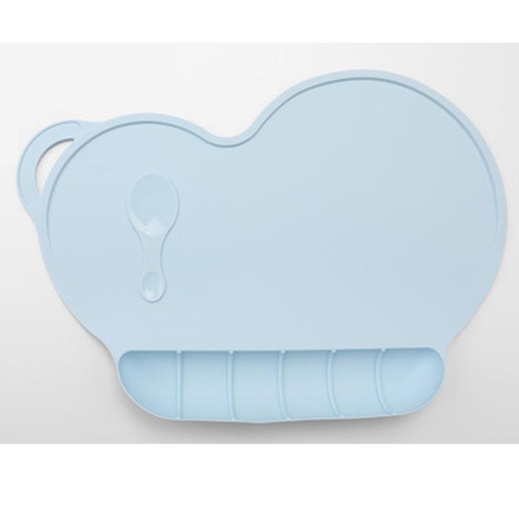 シリコンランチョンマット お食事マット テーブルマット 食べこぼし キャッチ ポケット 子供用 こども用 キッズ ベビー ベビー用 Baby 洗える | plusnao | 12