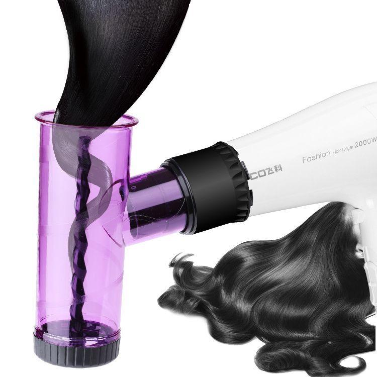 ドライヤーアタッチメント 巻き髪メーカー ヘアドライヤー用 ヘア