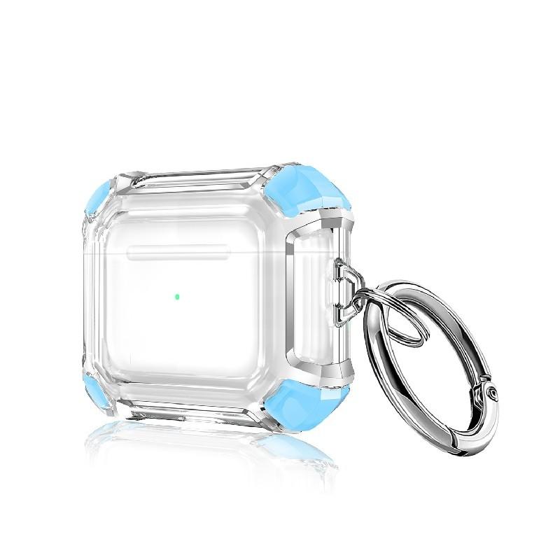 イヤホンケースカバー AirPods 1 2 3 Pro Pro2 保護ケース クリア 透明