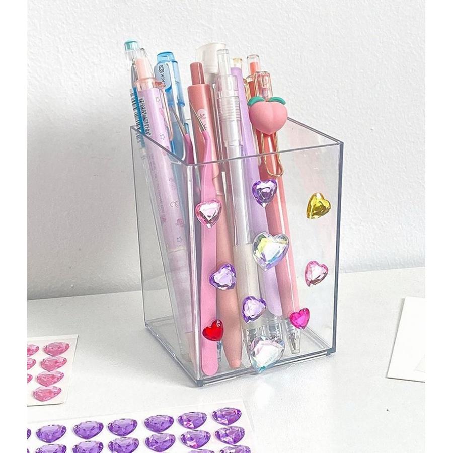 plusnao（プラスナオ） シール ステッカー ラベル 3D 立体 ハート型 2