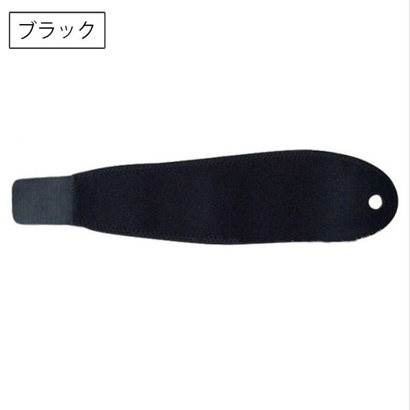 調整可能なブラックサポーター 手首用サポーター 左右兼用 単品 片手用 1個 リストサポーター 手首