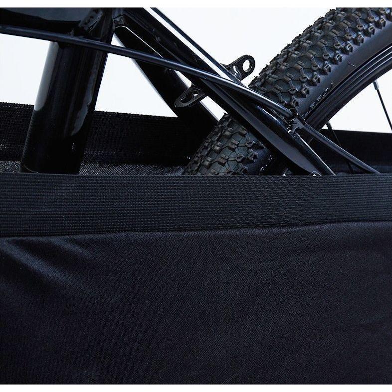 自転車カバー ホイールカバー 室内保管カバー 防塵 汚れ防止 伸縮式