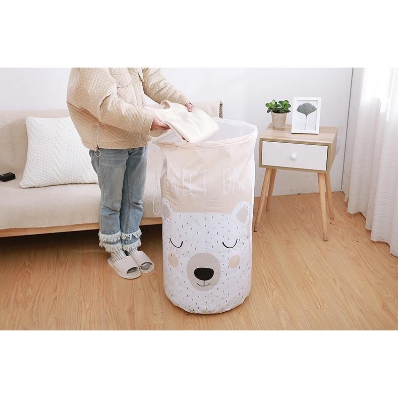 plusnao（プラスナオ） ランドリーバスケット ランドリーバッグ 洗濯