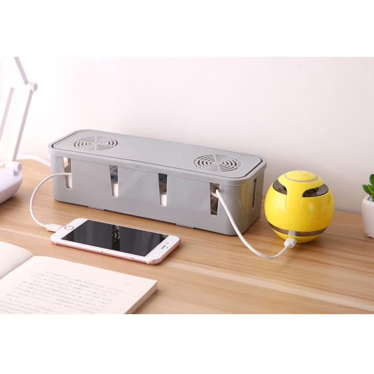 plusnao（プラスナオ） ケーブルボックス 電源タップ 収納ボックス