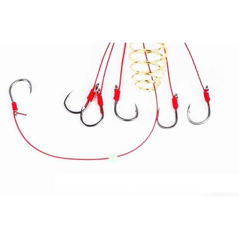 plusnao（プラスナオ） 吸込仕掛け 4個セット ケース付き 釣り針