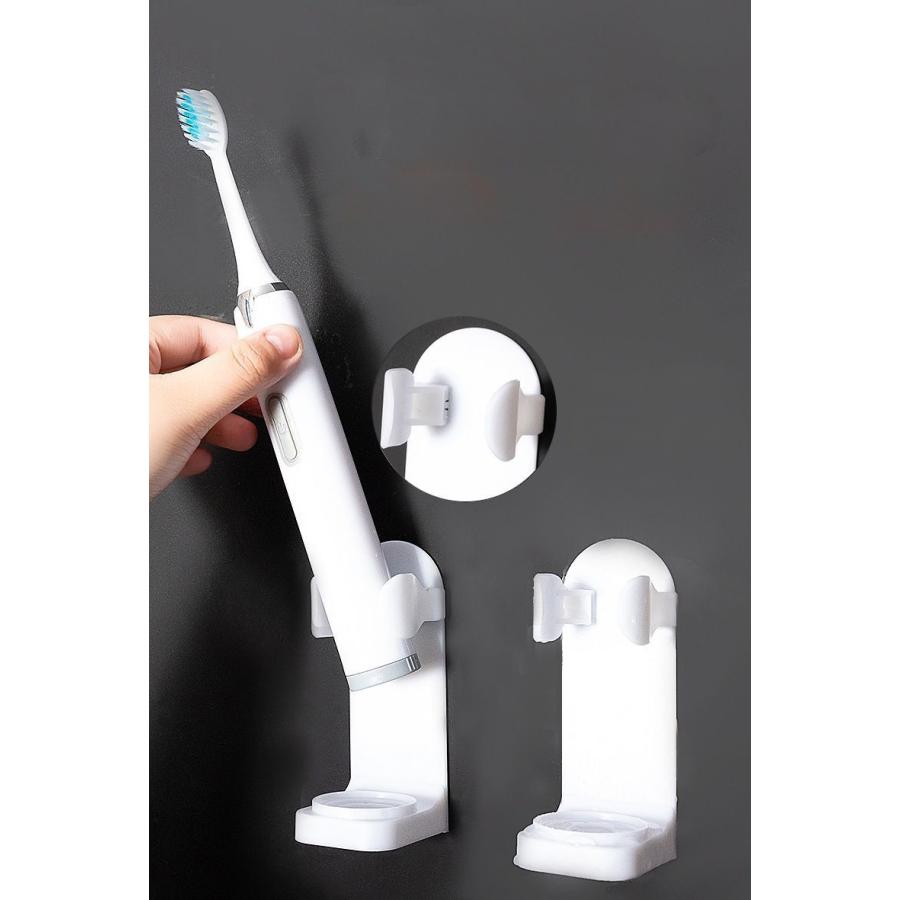 plusnao 電動歯ブラシスタンド 2個セット 歯ブラシホルダー