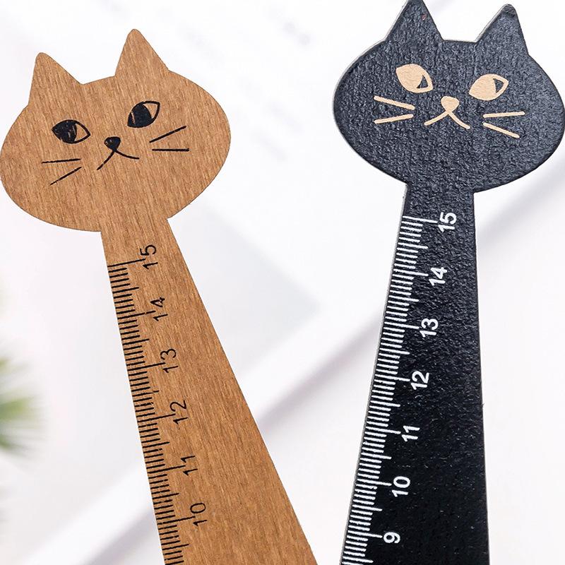 定規 ものさし 直線 じょうぎ 15cm ネコ 猫 ねこ 文房具 筆記用具 事務