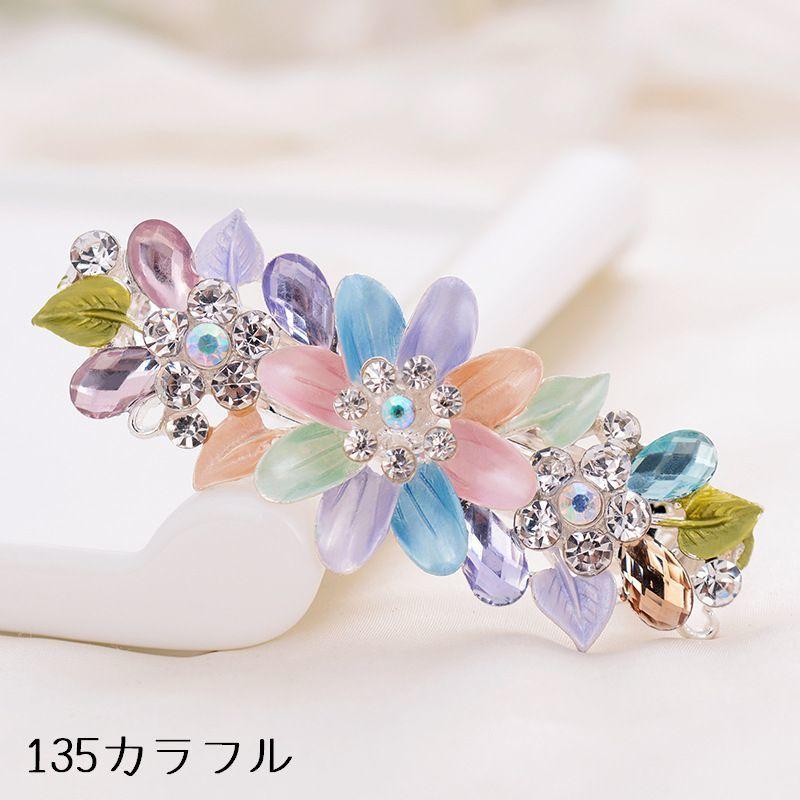plusnao バレッタ ヘアアクセサリー 髪留め 髪飾り レディース