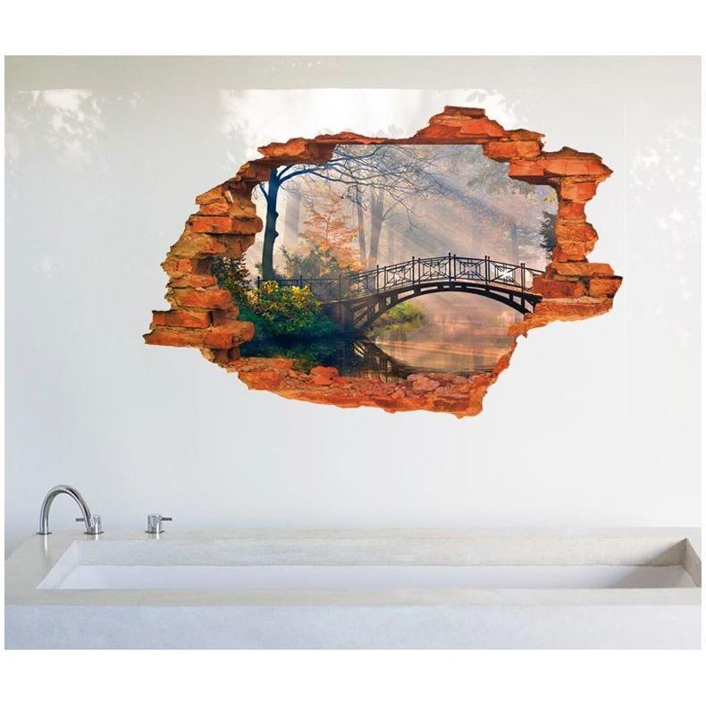 plusnao（プラスナオ） ウォールステッカー 壁紙シール 3D 立体的