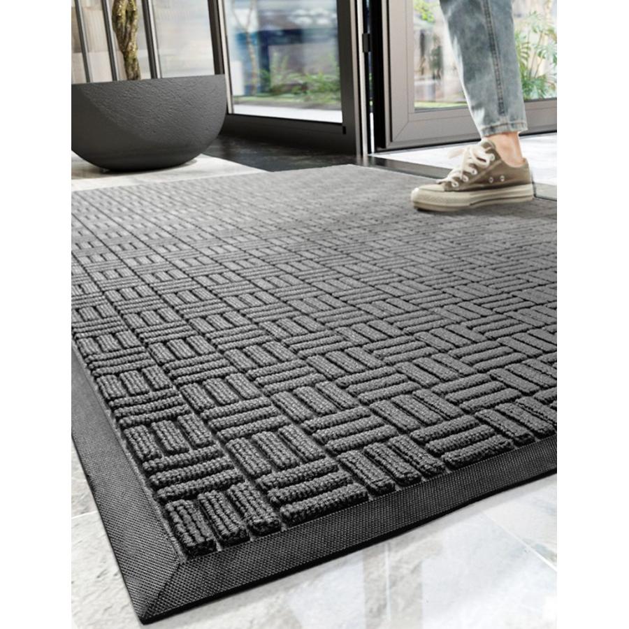 plusnao 玄関マット 長方形 60 90cm 家庭用 業務用 ドアマット
