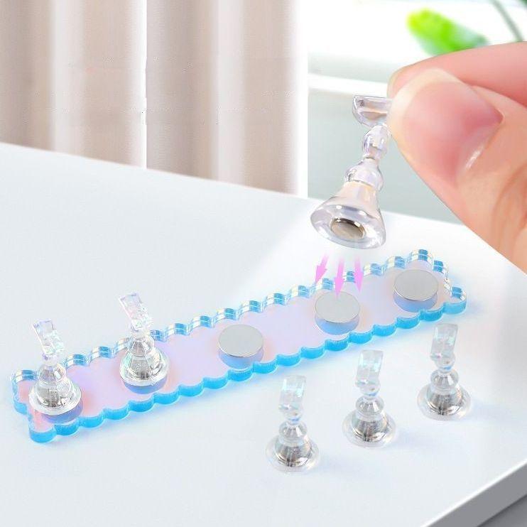 ネイルチップスタンド マグネット 磁石 5個セット ネイルアート用品