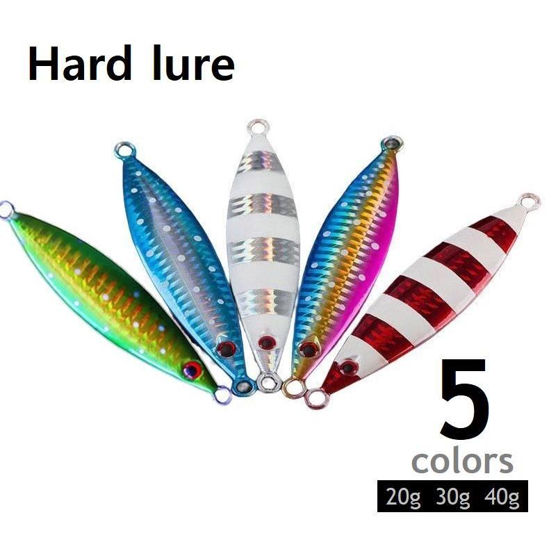 ハードルアー 疑似餌 単品 メタリック フェイクベイト ルアー 釣り道具 g 30g 40g 夜光 バス釣り 海釣り 魚釣り 釣り用品 プラスナオ Paypayモール店 通販 Paypayモール