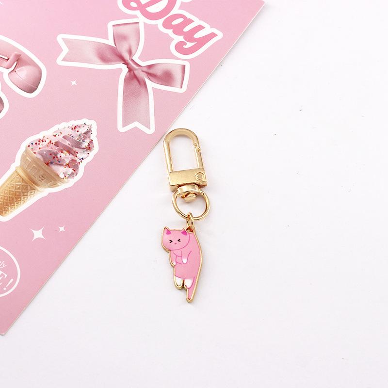 キーホルダー AirPodsケースチャーム バックチャーム 猫 ねこ ネコ