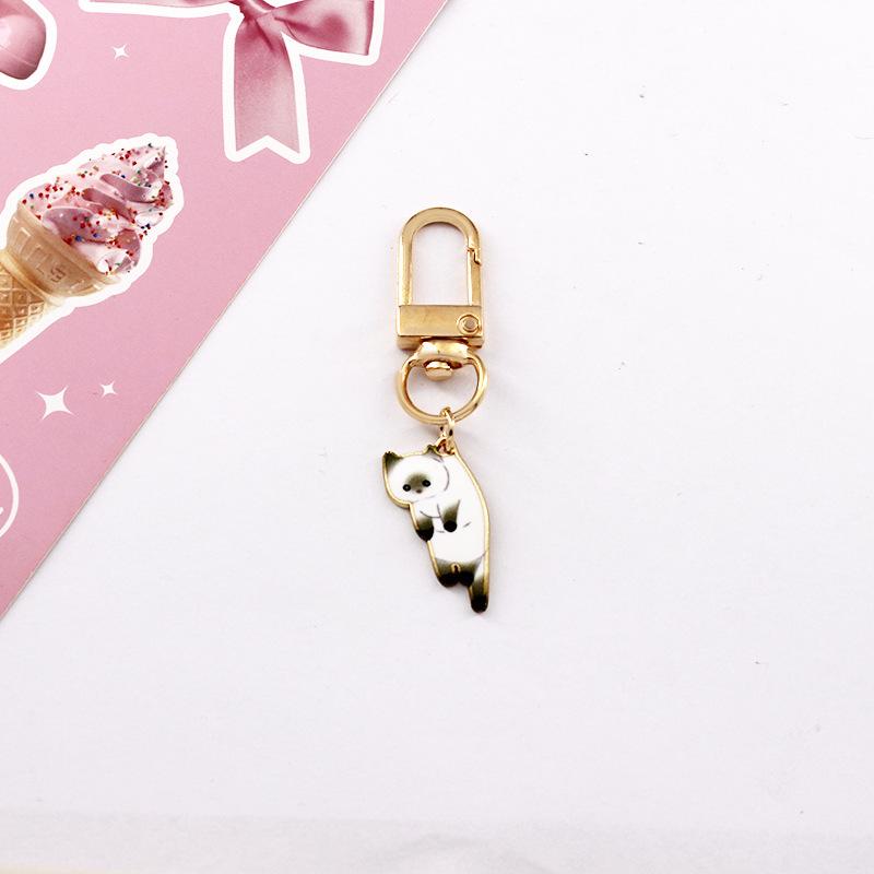 キーホルダー AirPodsケースチャーム バックチャーム 猫 ねこ ネコ