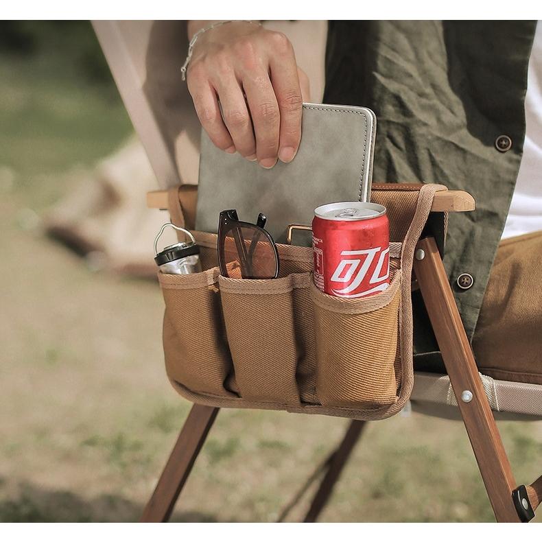 plusnao（プラスナオ） チェアサイドポケット チェアサイドバッグ