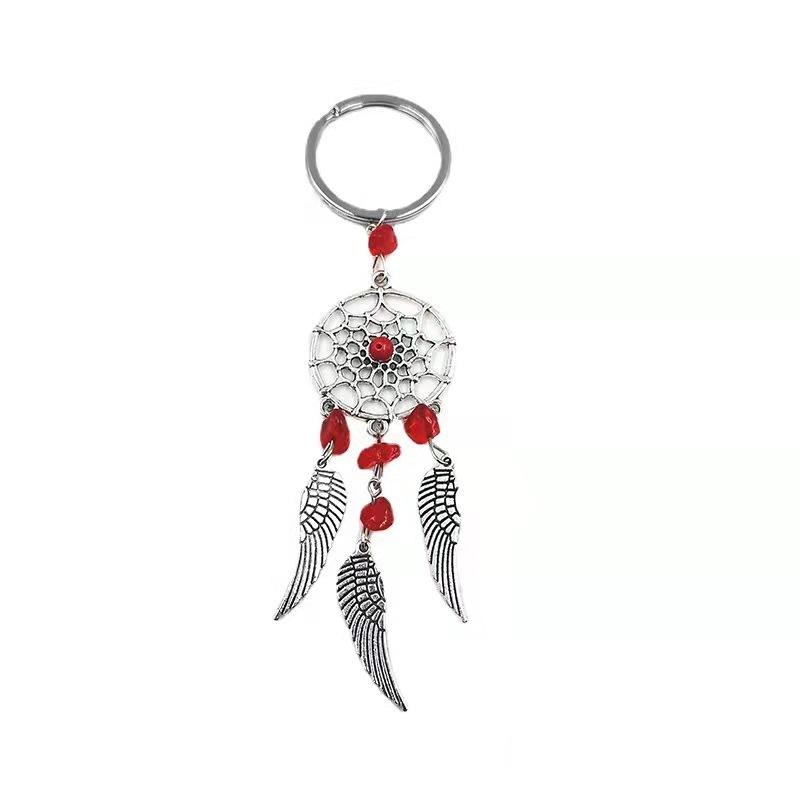 plusnao ドリームキャッチャー キーホルダー キーリング 魔除け