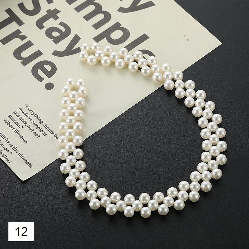 パール風チェーン アクセサリー素材 パーツ ハンドメイド 手芸 DIY