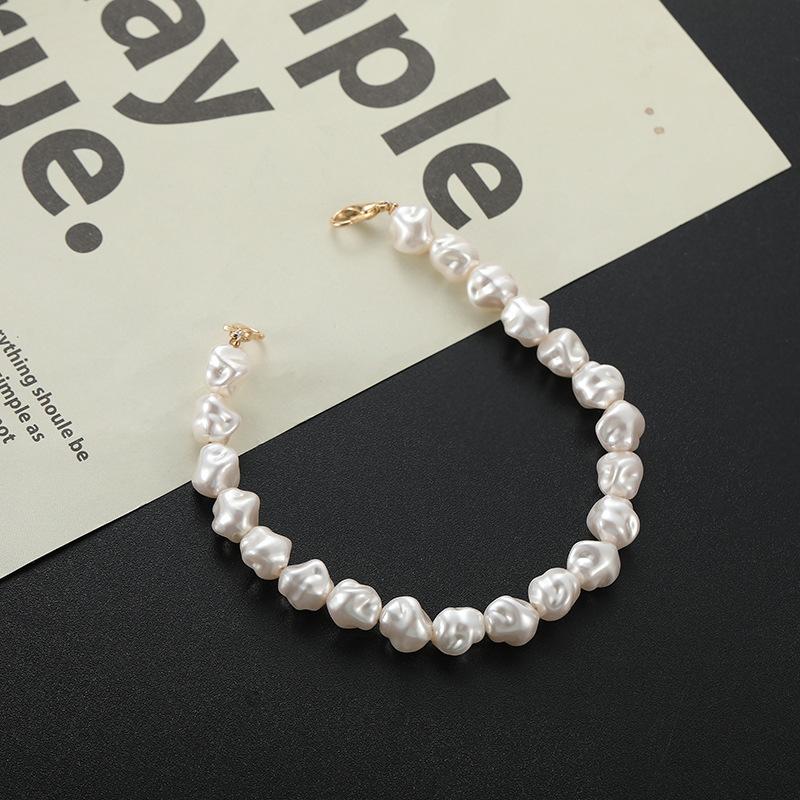 パール風チェーン アクセサリー素材 パーツ ハンドメイド 手芸 DIY