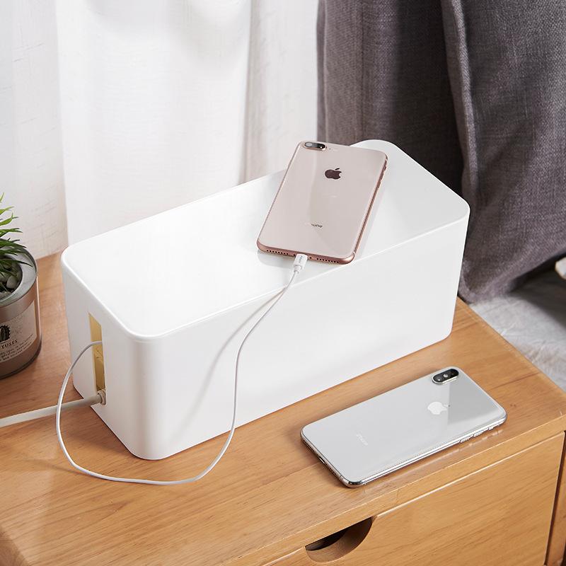 ケーブルボックス 電源タップ 収納ボックス フタ付き 蓋 ふた タップ