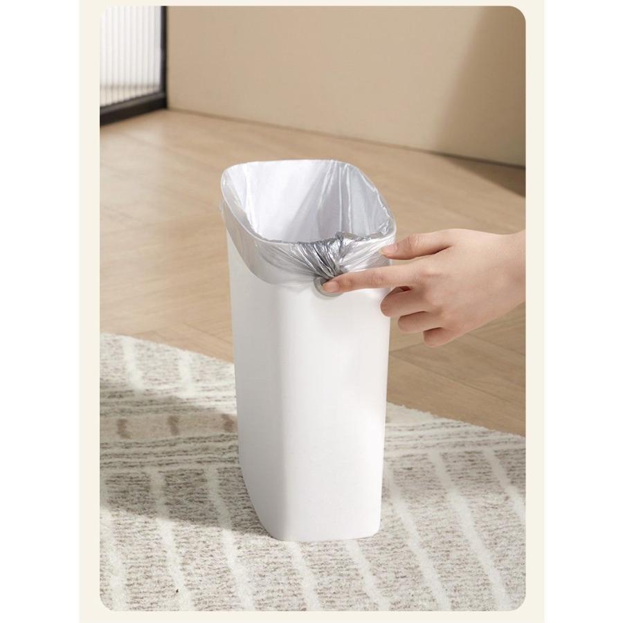 ゴミ箱 ごみ箱 ダストボックス 12L 四角 長方形 スクエア ゴミ袋固定