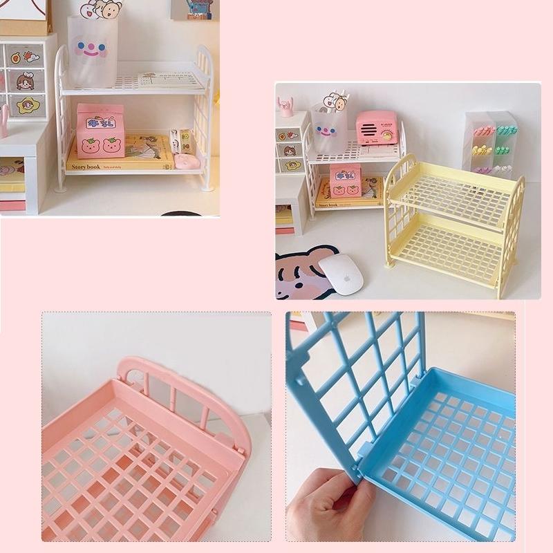 plusnao（プラスナオ） ラック パステルミニラック メッシュラック