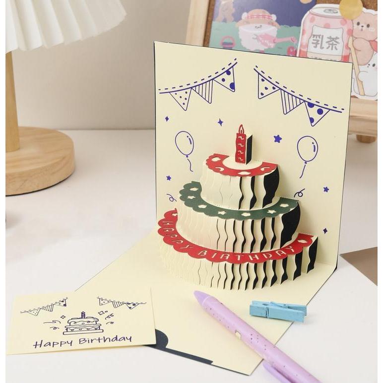 plusnao バースデーカード グリーティングカード 手紙 誕生日