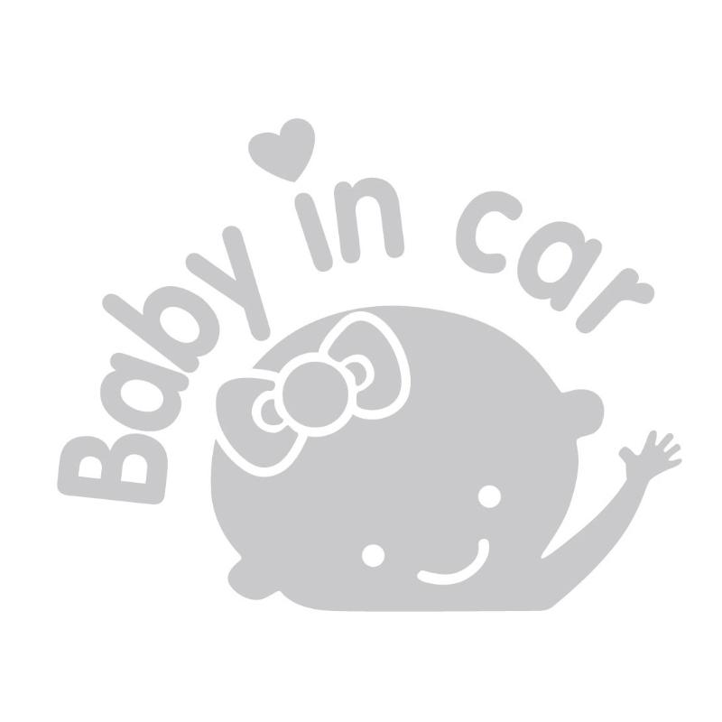 カーステッカー 車用ステッカー 車用シール シール Baby in car ベビーインカー 赤ちゃん ベビー 英字 カー用品 車用品｜plusnao｜13