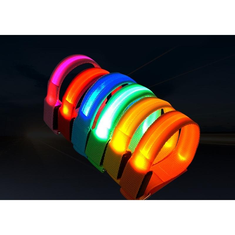 リストバンド アームバンド LEDライト ランニングライト 光る 目立つ