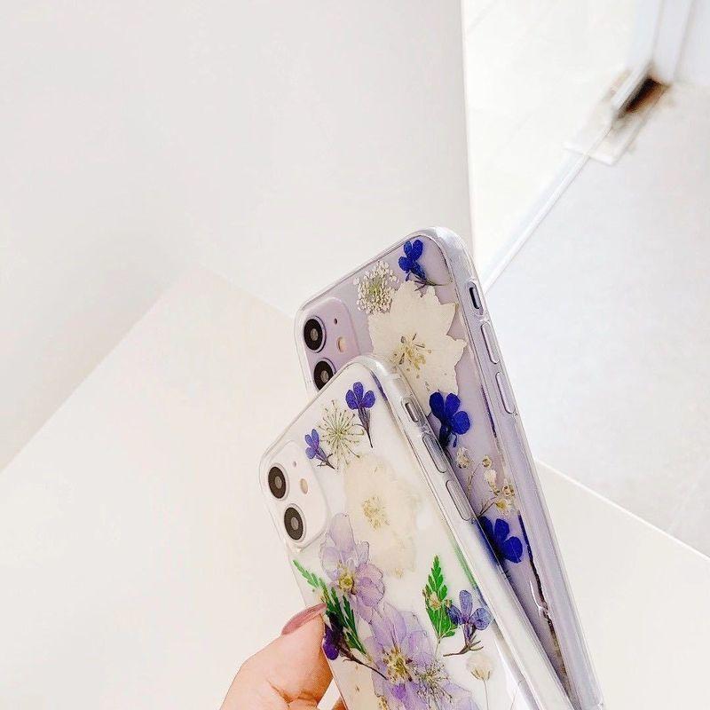 iPhoneケース iPhoneカバー スマホケース スマホカバー クリア 透明 花