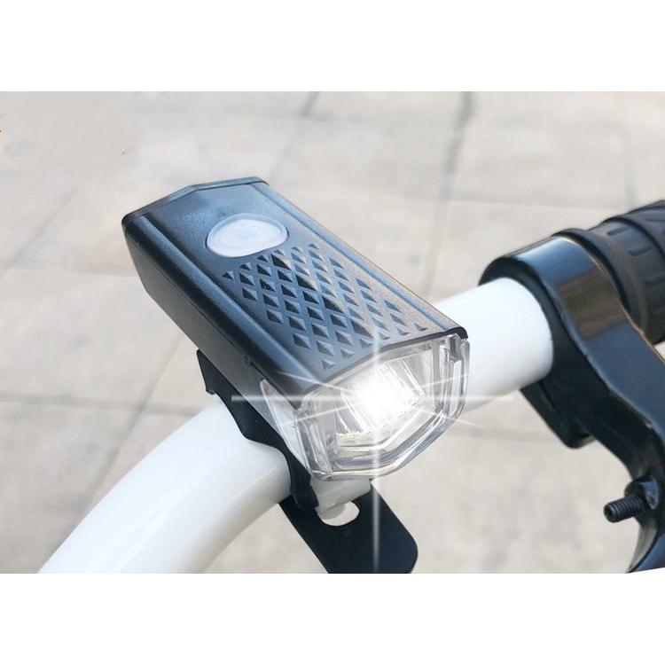 自転車用ライト ヘッドライト フロントライト LEDライト USB充電式 サイクリング 通勤 通学 レジャー 夜間 雨天 防水 取付簡単 ブラック ホ｜plusnao｜04