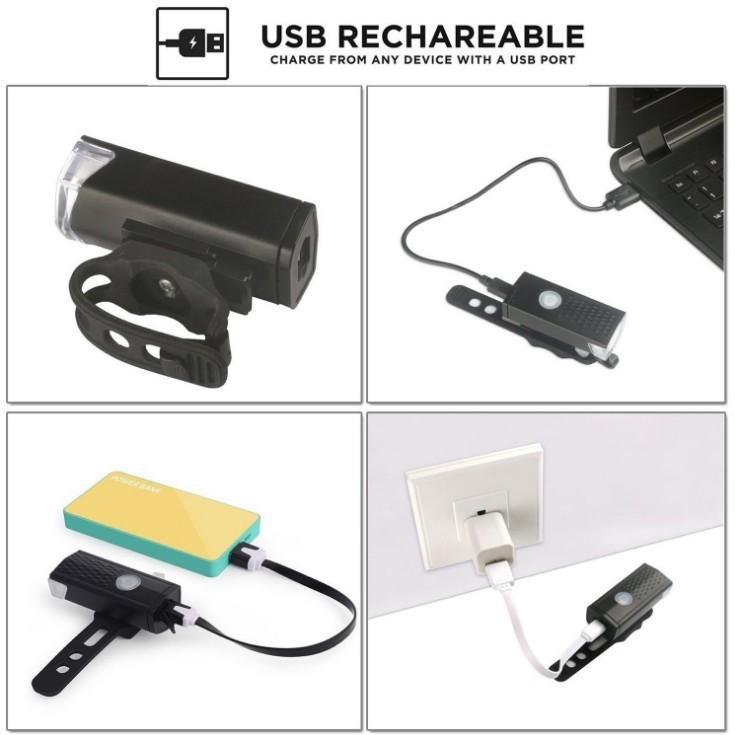 LED USB自転車ヘッドライト 自転車用ライト 自転車ライト ヘッドライト フロントライト LEDライト