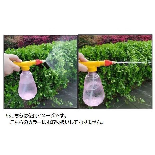 ペットボトルスプレー スプレーノズル 霧吹き器 噴霧器 ガーデニング 庭 園芸 植物 水やり 散水 ミスト 手動 便利 家庭用｜plusnao｜02