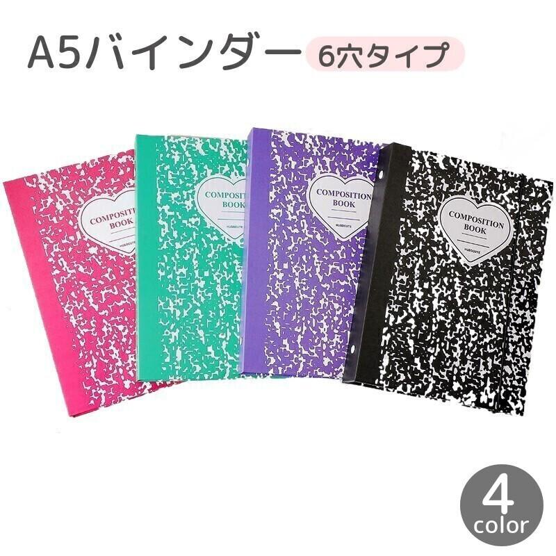 バインダー A5サイズ 6穴 カード ポラロイド トレカケース 収納