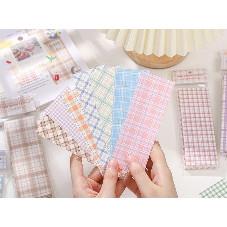 plusnao メモ帳 文房具 文具 筆記用具 ミニサイズ 小さめ 100枚 縦長