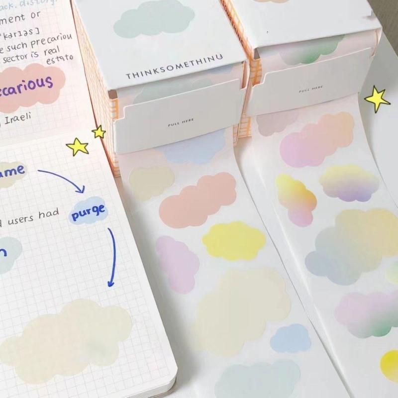 plusnao（プラスナオ） 付箋 ふせん 100枚 1ロール シール 文具 文房具