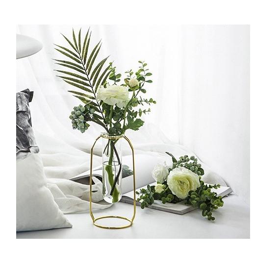 花瓶 花びん フラワーベース ワイヤーアート風 花器 装飾 フラワー