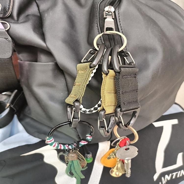 BOSSカラビナ Bigman カラビナ CARABINER 60mm シルバー AFC3-6S | ねじ・くぎ・針金