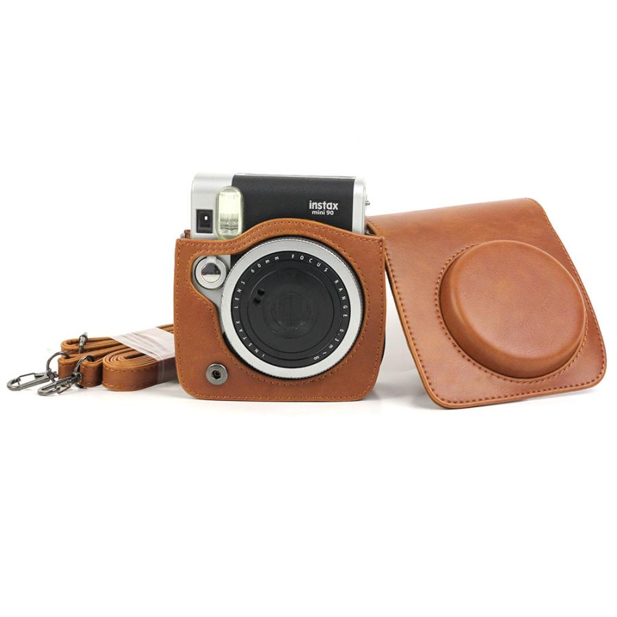 FUJIFILM インスタントカメラ チェキ instax mini 90 専用カメラケース 