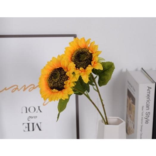 造花 フェイクフラワー ひまわり 3本セット インテリア アート