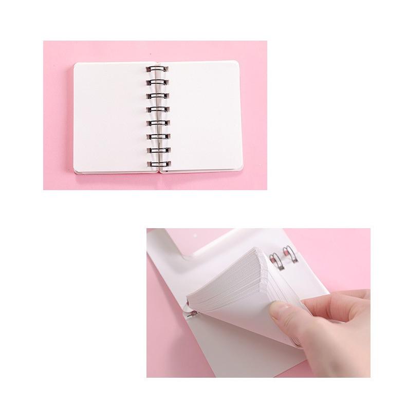 Sale開催中 メモ帳 2冊セット ミニノート 文房具 かわいい イラスト リングノート 手のひらサイズ 女の子 白無地 小さい Riosmauricio Com