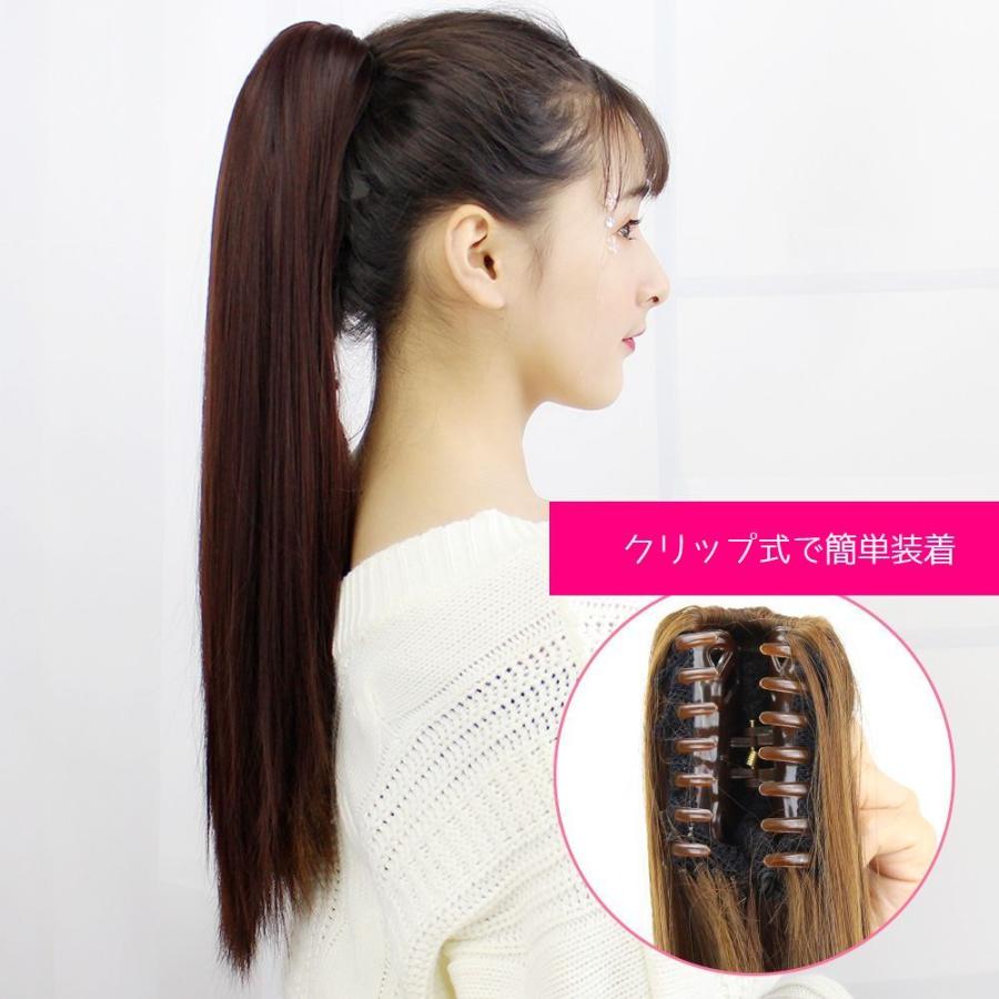 ポイントウィッグ ポニーテール 部分ウィッグ クリップ式 つけ毛