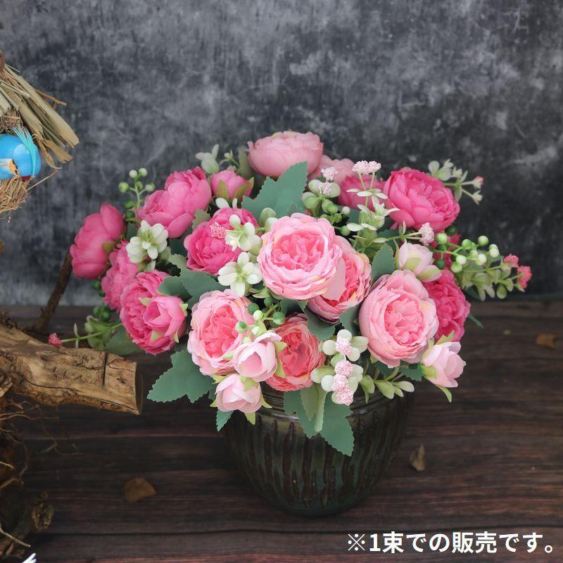 造花 花束 ブーケ 薔薇 バラ ローズ アートフラワー フェイク