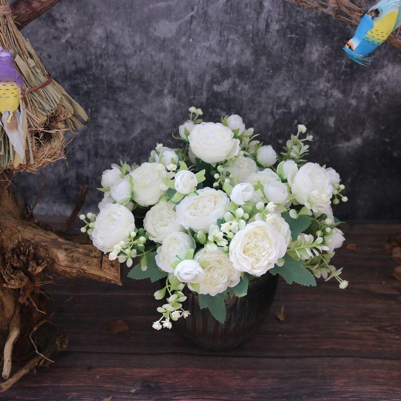 造花 花束 ブーケ 薔薇 バラ ローズ アートフラワー フェイクフラワー
