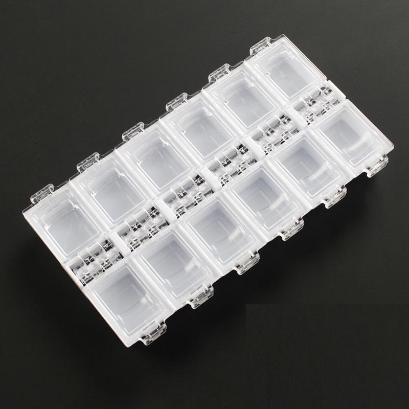収納ケース ネイルケース ネイルパーツ収納 ラインストーン収納 クリア