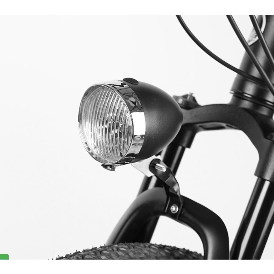 自転車用ライト ヘッドライト LEDライト 砲弾型 砲丸型 電池式 明るい