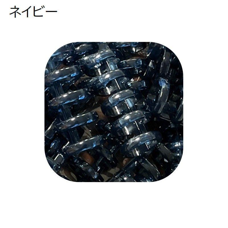 ルーズリーフリング 5個セット バインダーリング 5穴 留め具 製本 資料