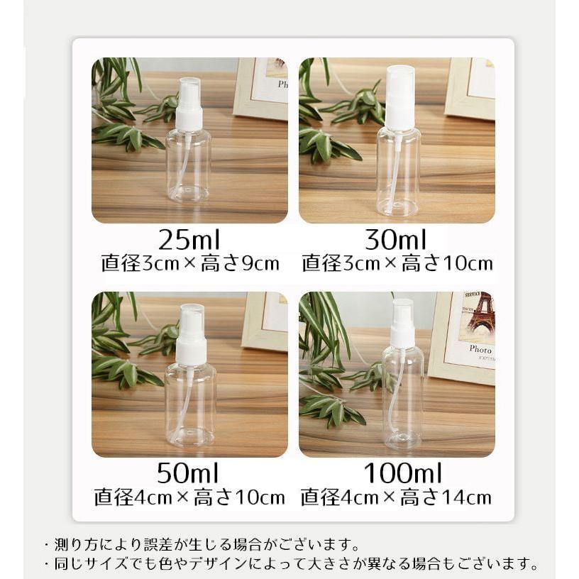アトマイザー10本セット 30/50/100ml 小分け 詰め替え容器 スプレー
